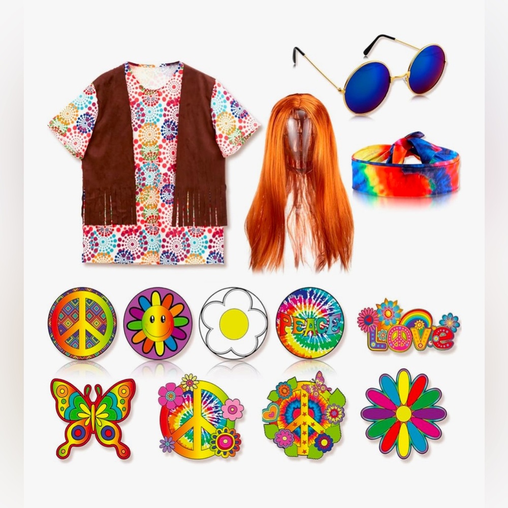 Hippie Costume Set